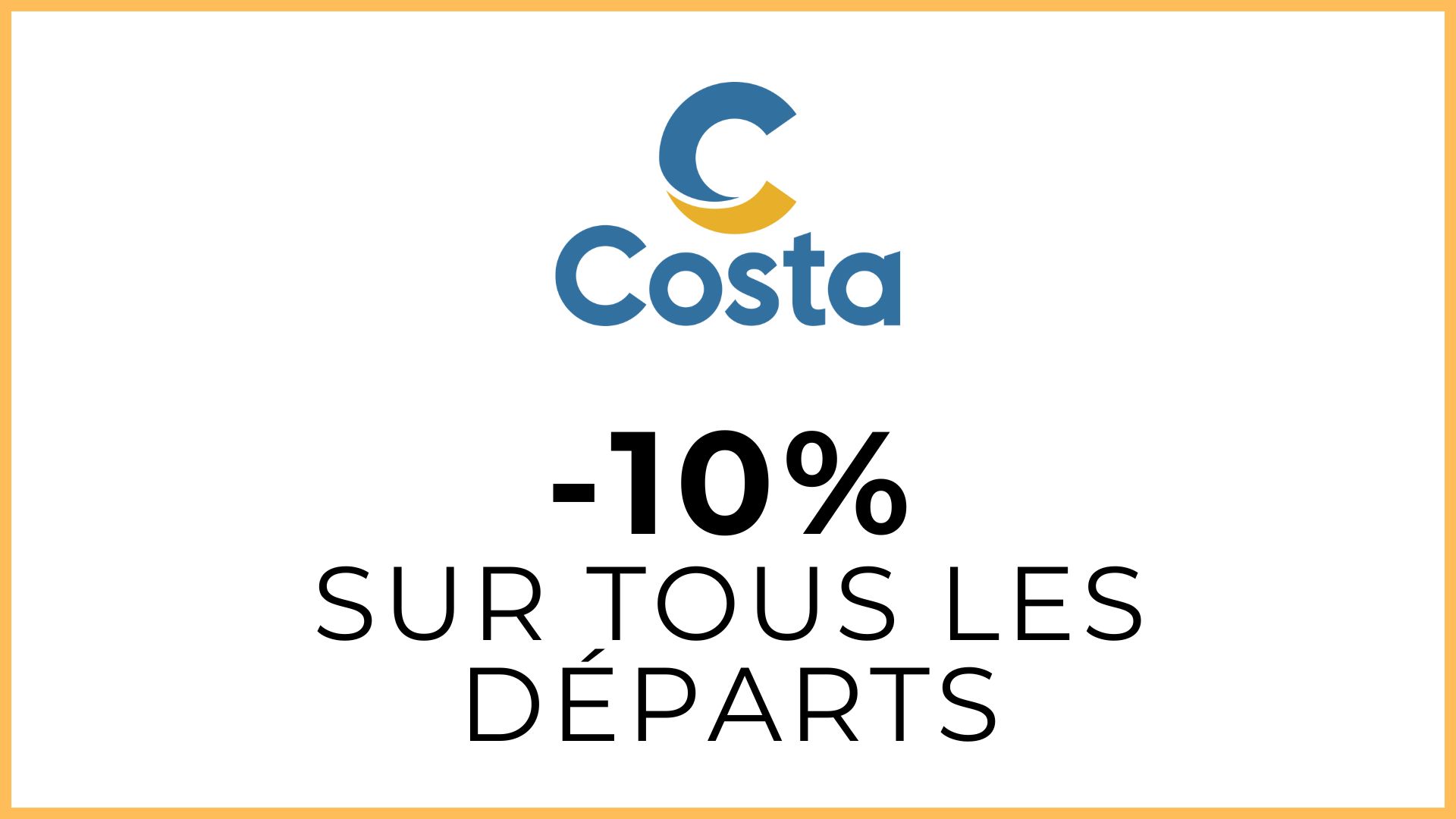 Offre Salon Costa Croisières