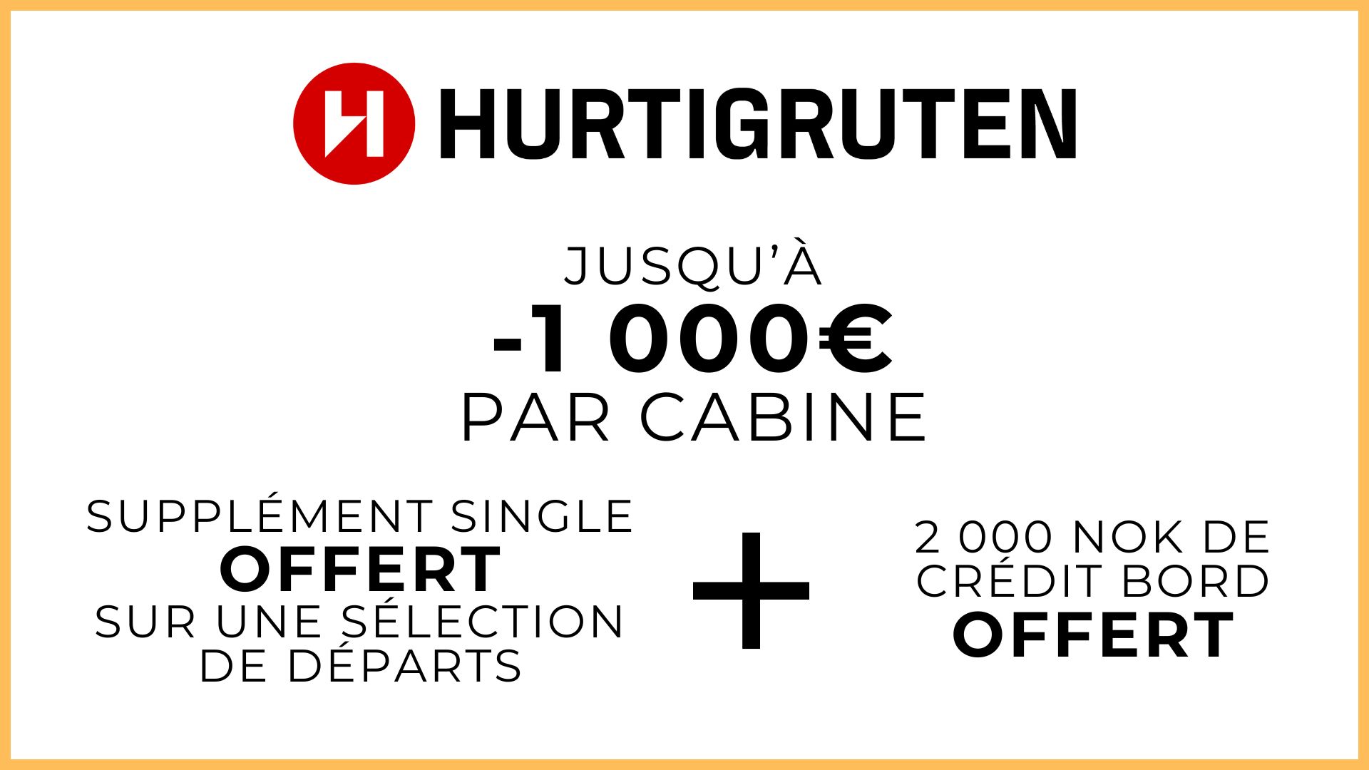 Offre Salon Hurtigruten