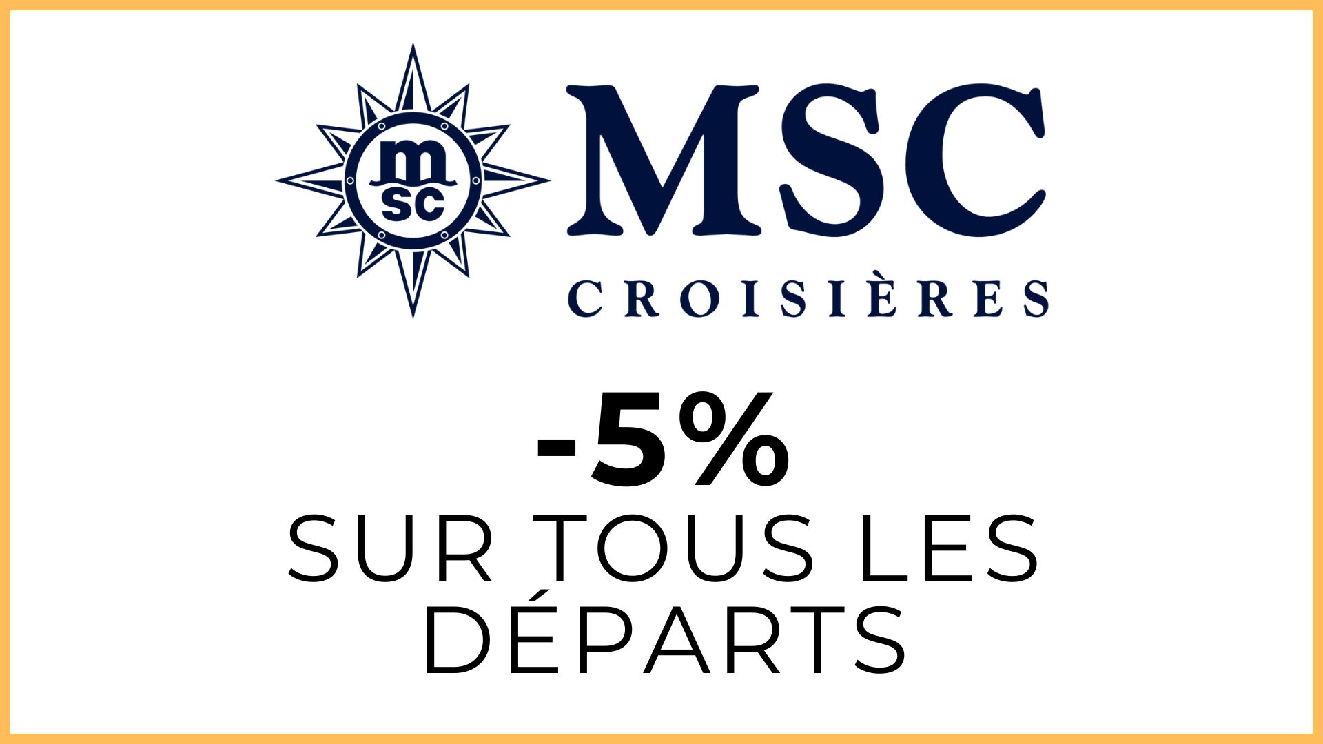 Offre Salon MSC Croisières