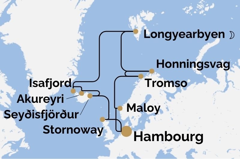 DPART DOMICILE + VOLS INCLUS : cosse, Islande, Spitzberg & Norvge