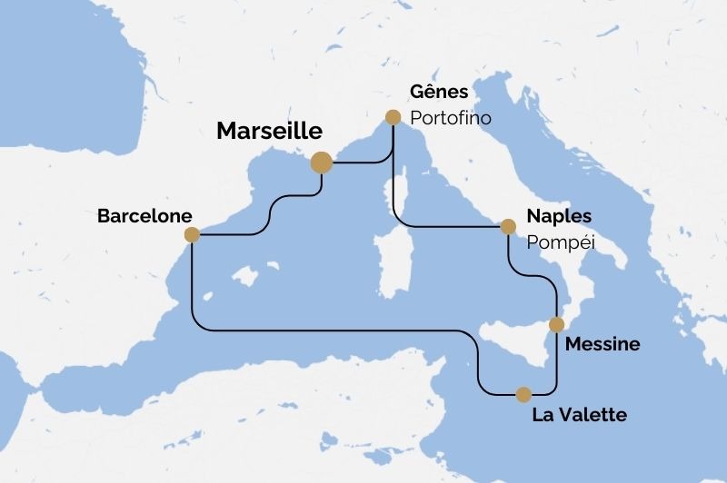 DPART DOMICILE : Italie, Sicile, Malte & Espagne