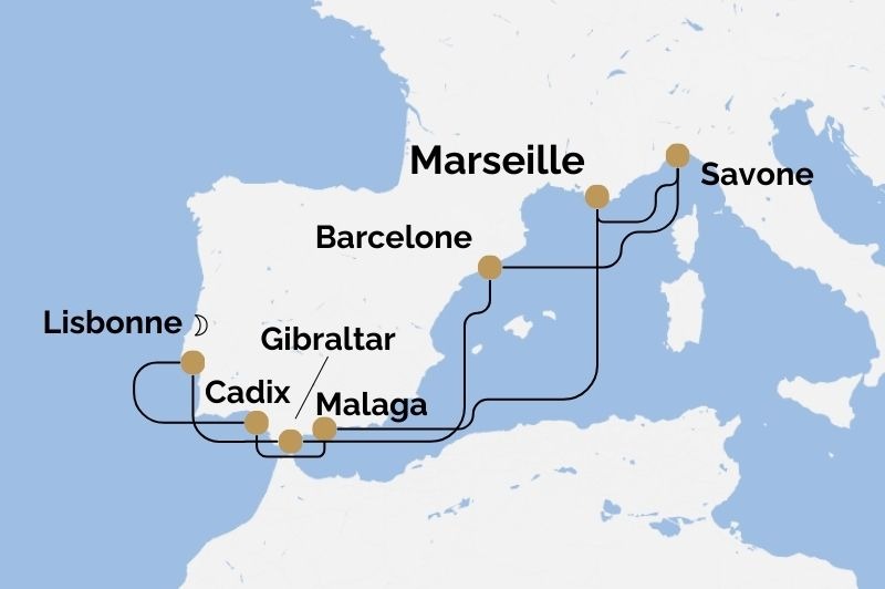 DPART DOMICILE : Italie, Espagne, Portugal,  & Gibraltar